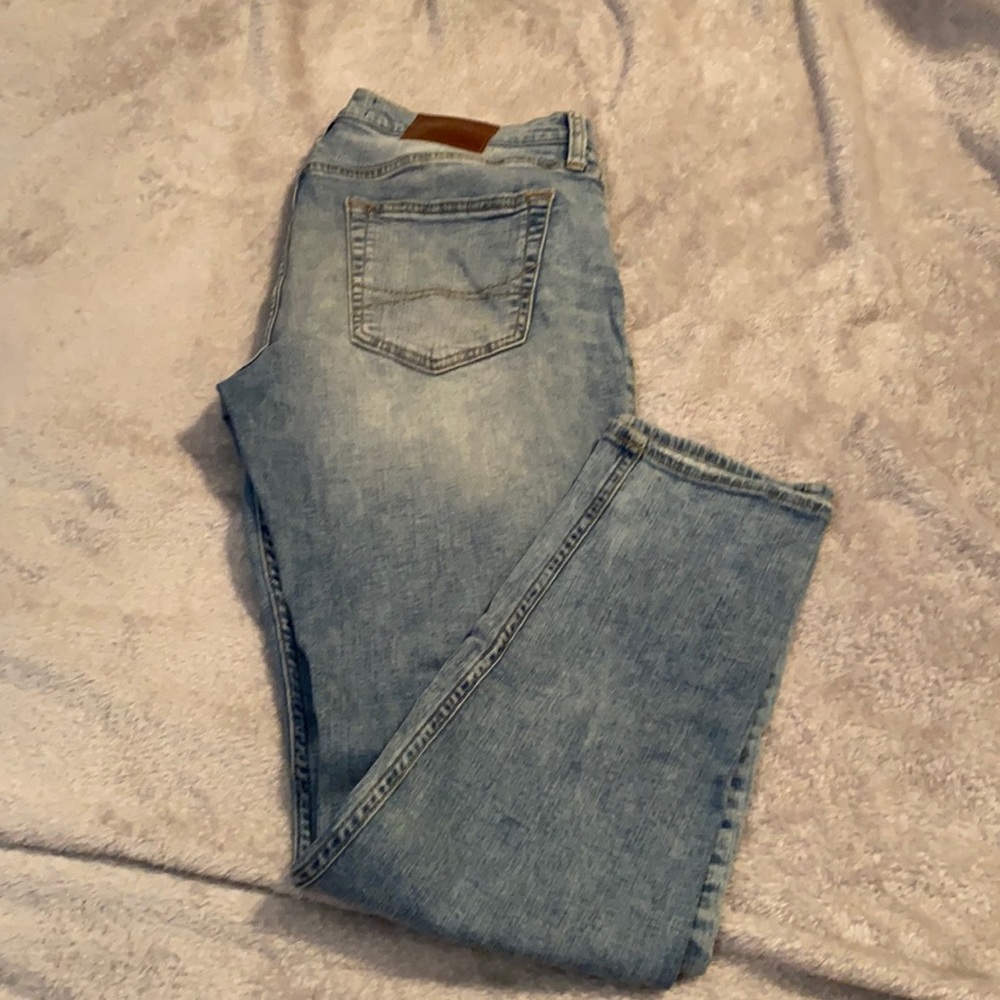 Hollister Skinny Advanced Stretch Men’s Jeans – Size W33 L32, Distressed